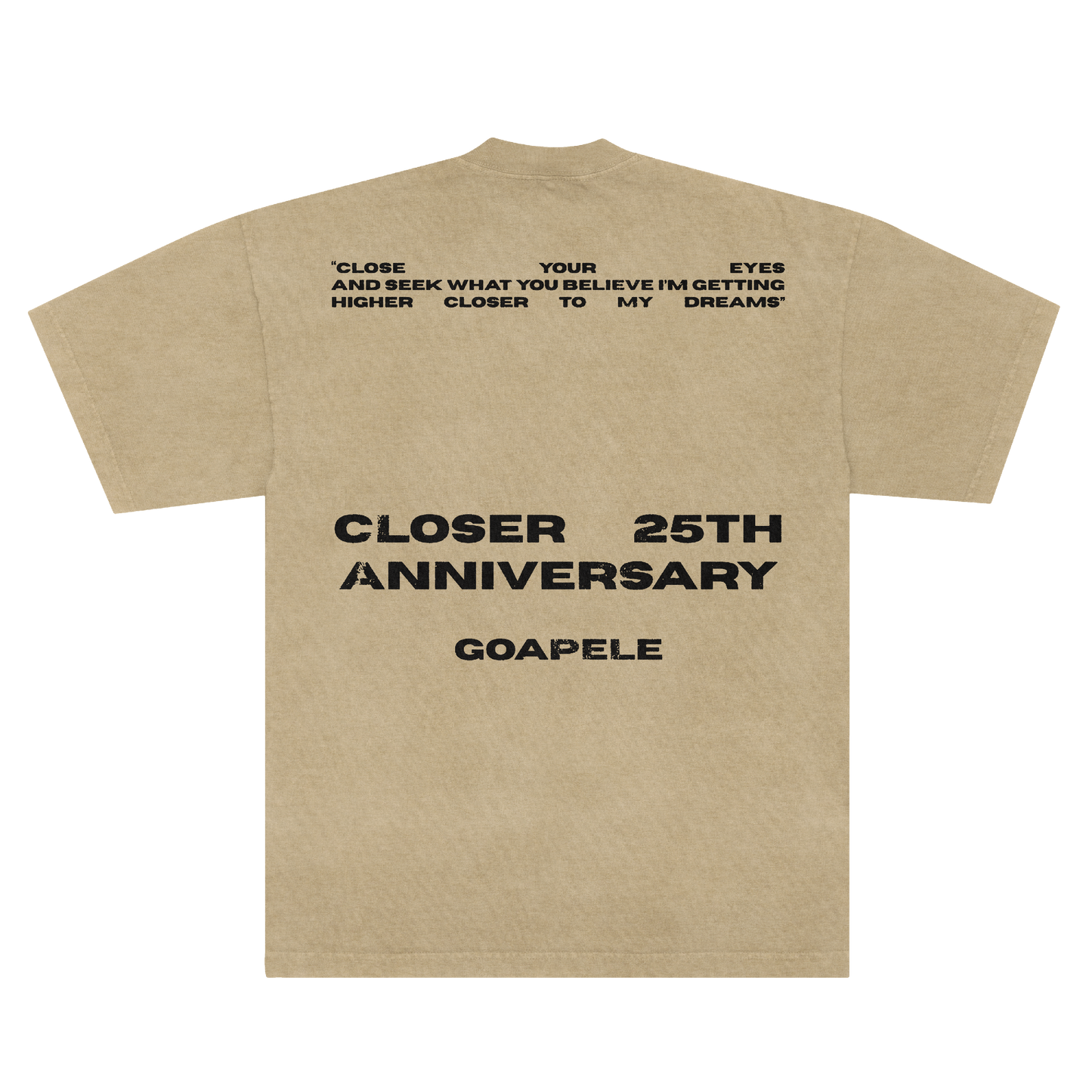 CLOSER TO MY DREAMS TEE - KHAKI