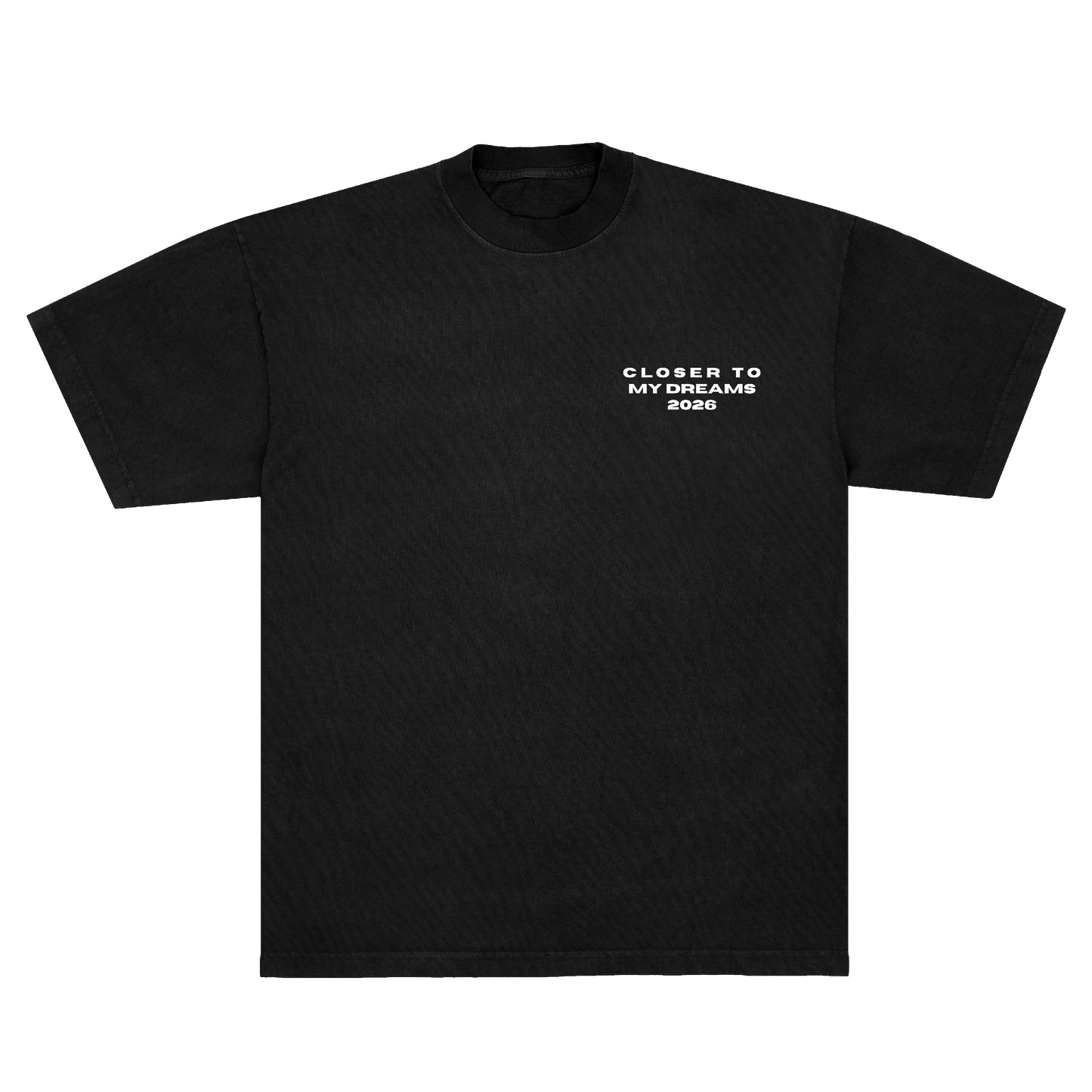 CLOSER TO MY DREAMS TEE - BLACK