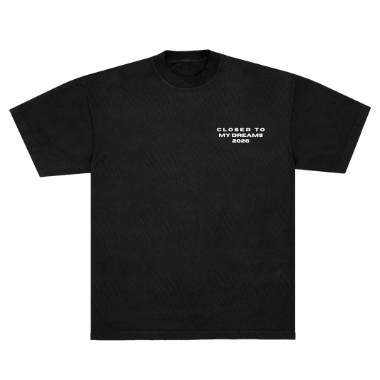 CLOSER TO MY DREAMS TEE - BLACK