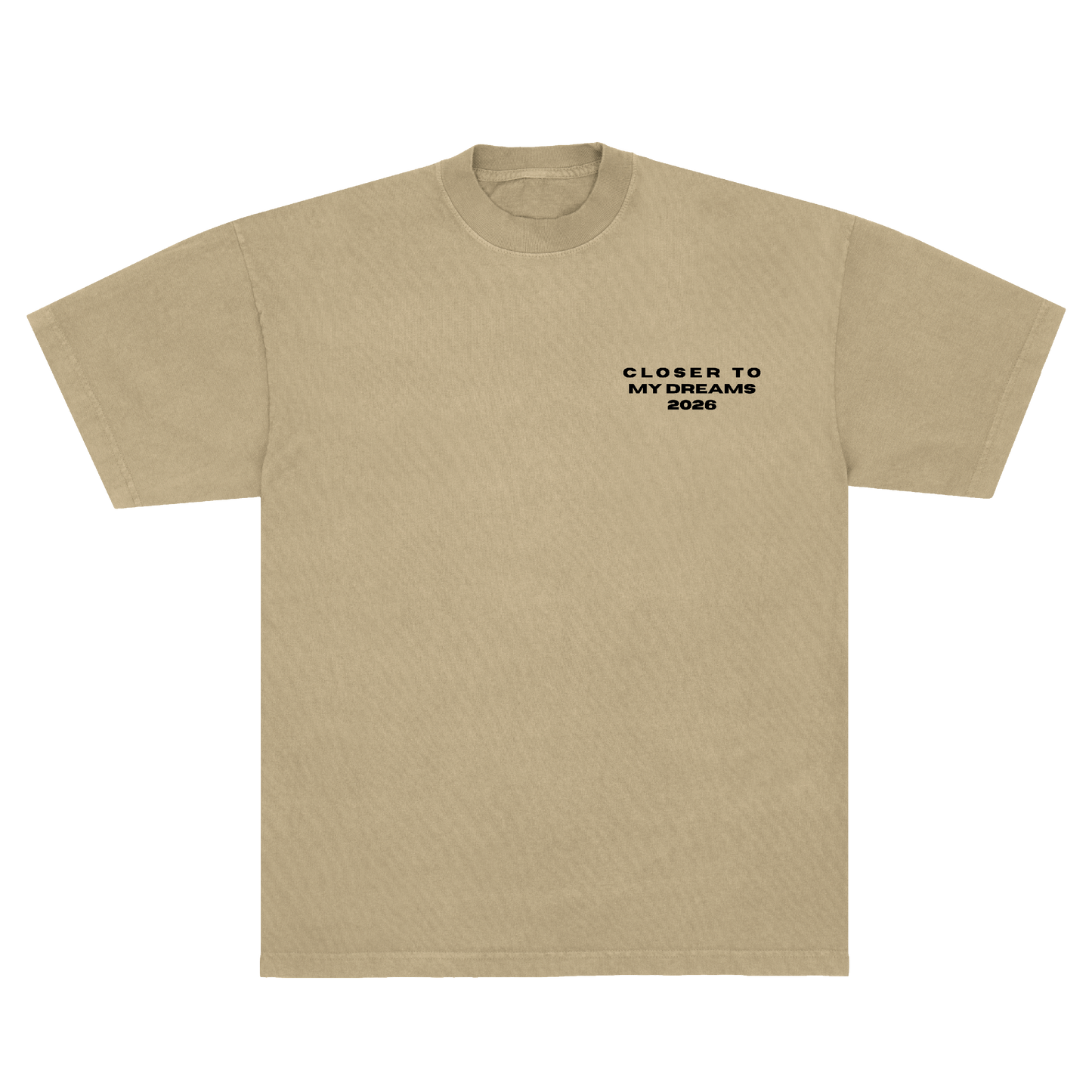 CLOSER TO MY DREAMS TEE - KHAKI