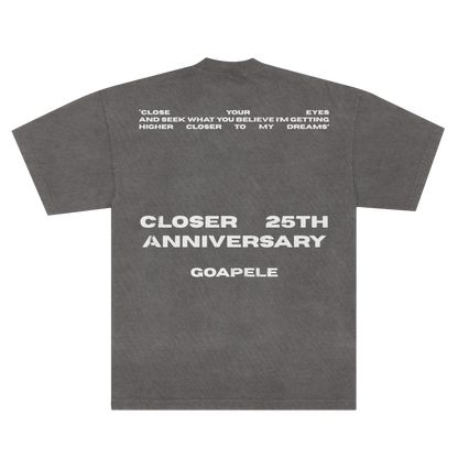 CLOSER TO MY DREAMS TEE - VINTAGE GREY